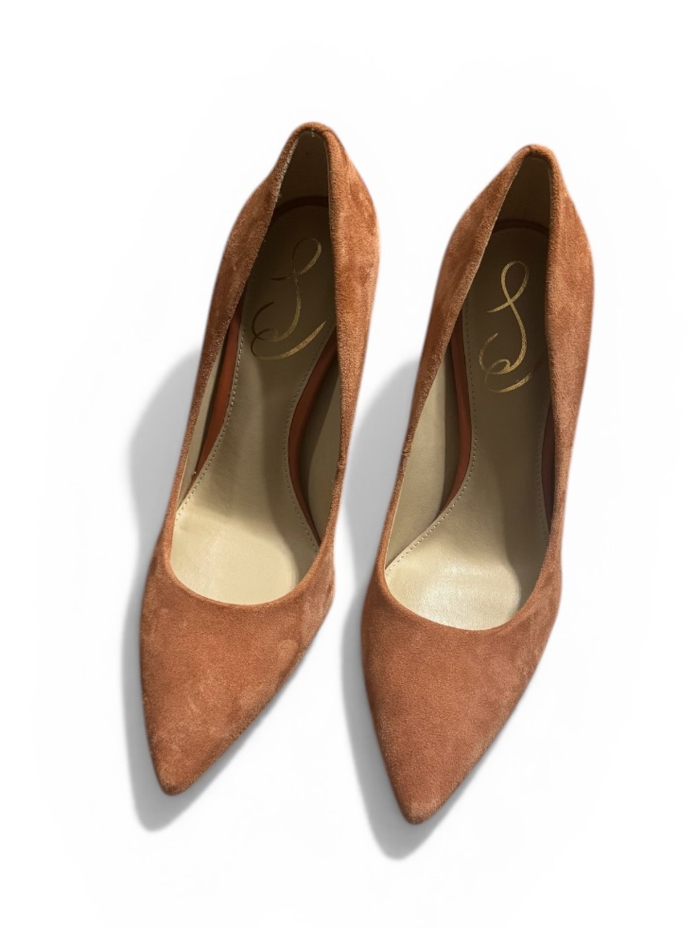 Sam Edelman • Hazel Pump Pointed Toe Heels in Dusty Clay